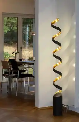 Möbel Inhofer Flector LED-Design-Stehleuchte Helix Angebot