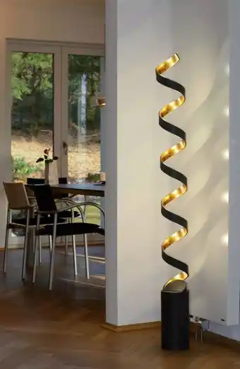 Möbel Inhofer Flector LED-Design-Stehleuchte Helix Angebot