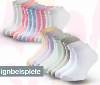 Woolworth Mädchen Sneakersocken Young Idols 5er Pack Angebot