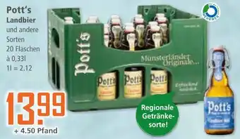 Klaas und Kock Pott's Landbier Angebot