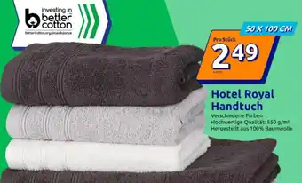 Action Hotel Royal Handtuch Angebot