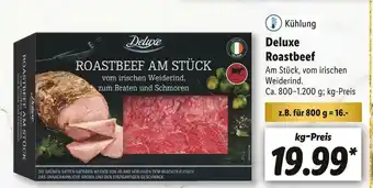 Lidl Deluxe roastbeef Angebot