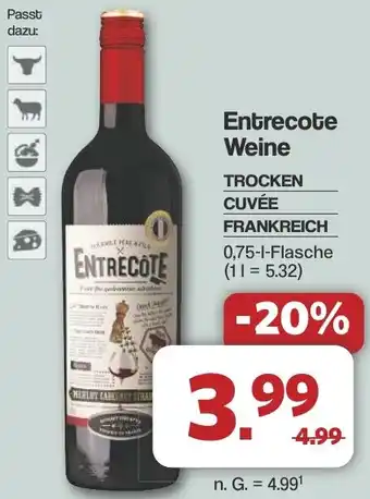 Famila Nord West Entrecote Weine Angebot