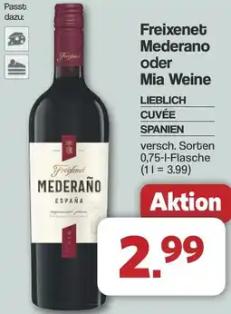 Famila Nord West Freixenet Mederano oder Mia Weine Angebot