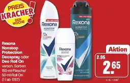 Famila Nord West Rexona Nonstop Protection Deospray oder Deo Roll On Angebot