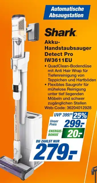 Expert Shark akku-handstaubsauger detect pro iw3611eu Angebot