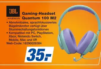 Expert Jbl gaming-headset quantum 100 m2 Angebot