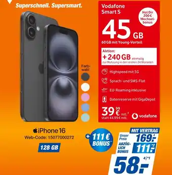 Expert Apple iphone 16 Angebot