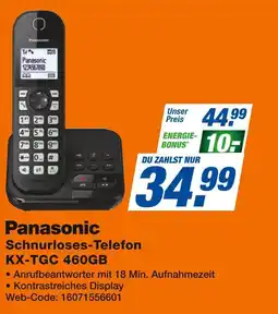 Expert Panasonic kx-tgc 460gb Angebot