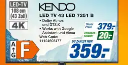 Expert Kendo led tv 43 led 7251 b Angebot