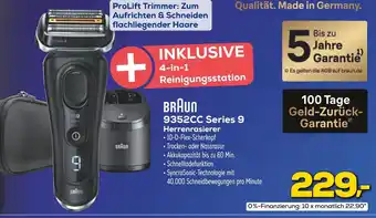 Euronics Braun 9352cc series 9 herrenrasierer Angebot