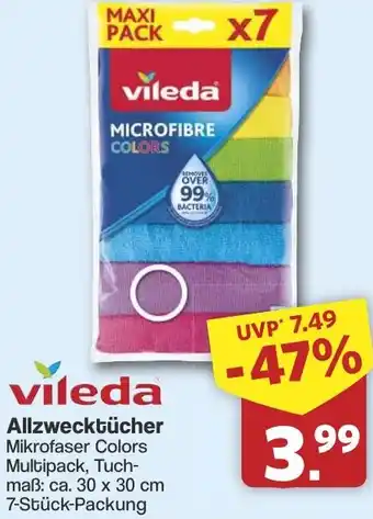 Famila Nord West Vileda Allzwecktücher Angebot