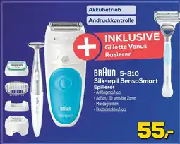 Euronics Braun 5-810 silk-epil sensosmart epilierer Angebot