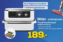 Euronics Ninja foodi flexdrawer heißluftfritteuse af500euwh Angebot