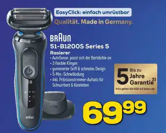 Euronics Braun 51-b1200s series 5 rasierer Angebot