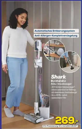 Euronics Shark bu3521eu akku-staubsauger Angebot