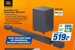 Expert Jbl soundbar mit subwoofer bar 800 Angebot