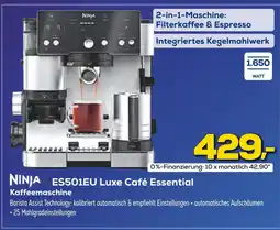 Euronics Ninja es501eu luxe café essential kaffeemaschine Angebot