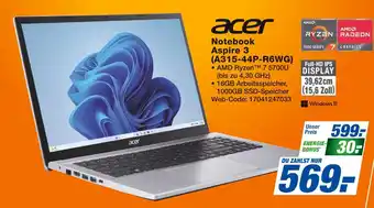 Expert Acer notebook aspire 3 Angebot