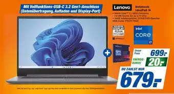 Expert Lenovo notebook ideapad 3i Angebot