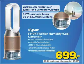 Euronics Dyson ph04 purifier humidify+cool Angebot