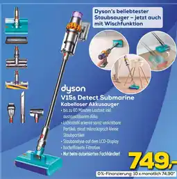 Euronics Dyson v15s detect submarine kabelloser akkusauger Angebot