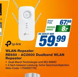 Expert Tp-link wlan-repeater re650 - ac2600 dualband wlan repeater Angebot