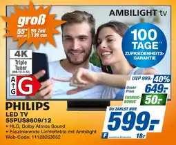 Expert Philips led tv 55pus8609/12 Angebot