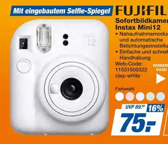 Expert Fujifilm sofortbildkamera instax mini12 Angebot