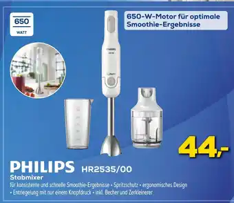 Euronics Philips stabmixer hr2535/00 Angebot