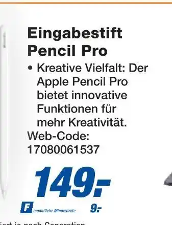 Expert Apple eingabestift pencil pro Angebot