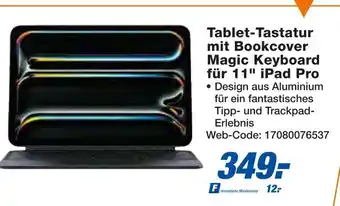 Expert Tablet-tastatur mit bookcover magic keyboard für 11 ipad pro Angebot