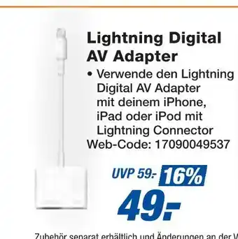 Expert Lightning digital av adapter Angebot