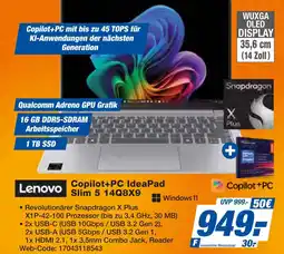 Expert Lenovo copilot+pc ideapad slim 5 14q8x9 Angebot