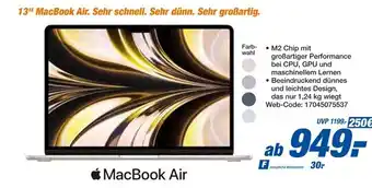 Expert Apple 13 macbook air Angebot