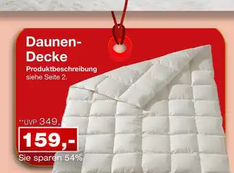 Möbel Inhofer Daunen-decke Angebot