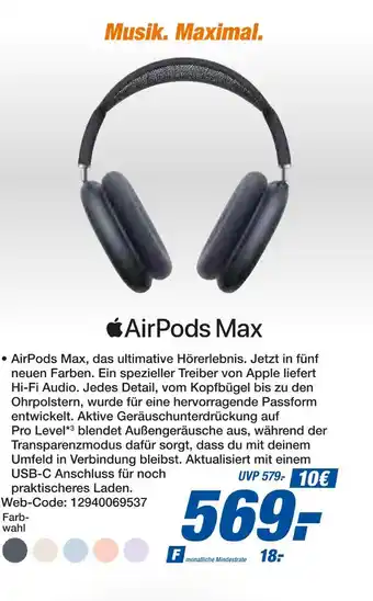 Expert Apple airpods max Angebot