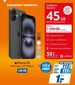 Expert Apple smartphone iphone 16 Angebot