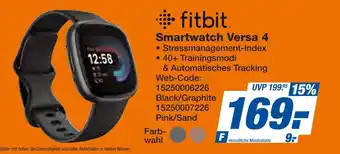 Expert Fitbit smartwatch versa 4 Angebot