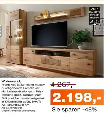 Möbel Inhofer Wohnwand Angebot