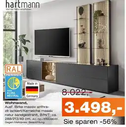 Möbel Inhofer Hartmann wohnwand Angebot