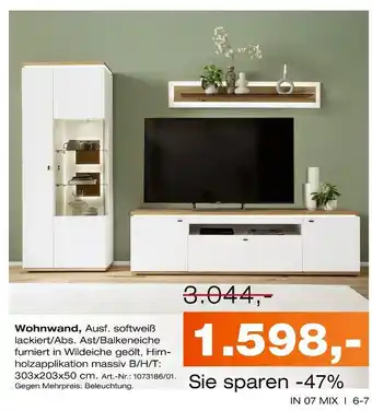 Möbel Inhofer Wohnwand Angebot