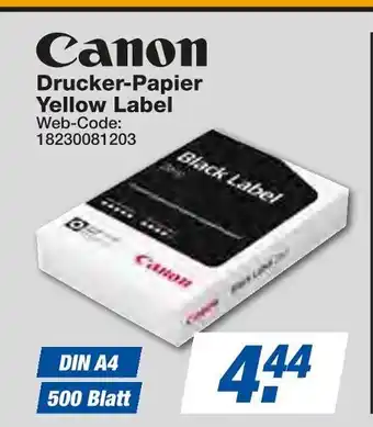 Expert Canon drucker-papier yellow label Angebot