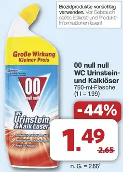 Famila Nord West 00 null null WC Urinstein und Kalklöser Angebot