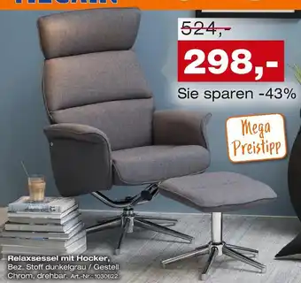 Möbel Inhofer Hecan relaxsessel mit hocker Angebot