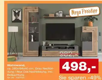 Möbel Inhofer Wohnwand Angebot