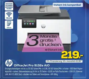 Euronics Hp officejet pro 9132e aio Angebot