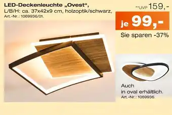 Möbel Inhofer Led-deckenleuchte ovest Angebot