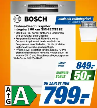 Expert Bosch geschirrspüler Angebot