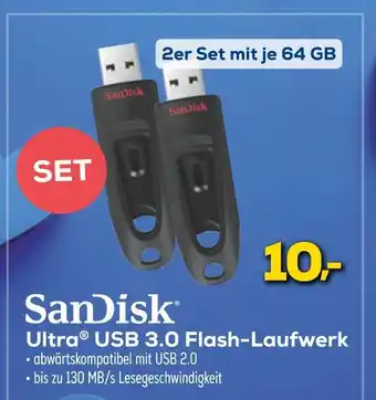 Euronics Sandisk ultra usb 3.0 flash-laufwerk Angebot